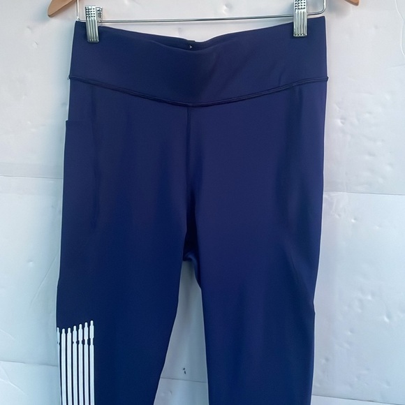 Savage X Fenty Band-It High-Waist Snatched Leggings Blue Workout Pants 1X 16-18 - Picture 3 of 14